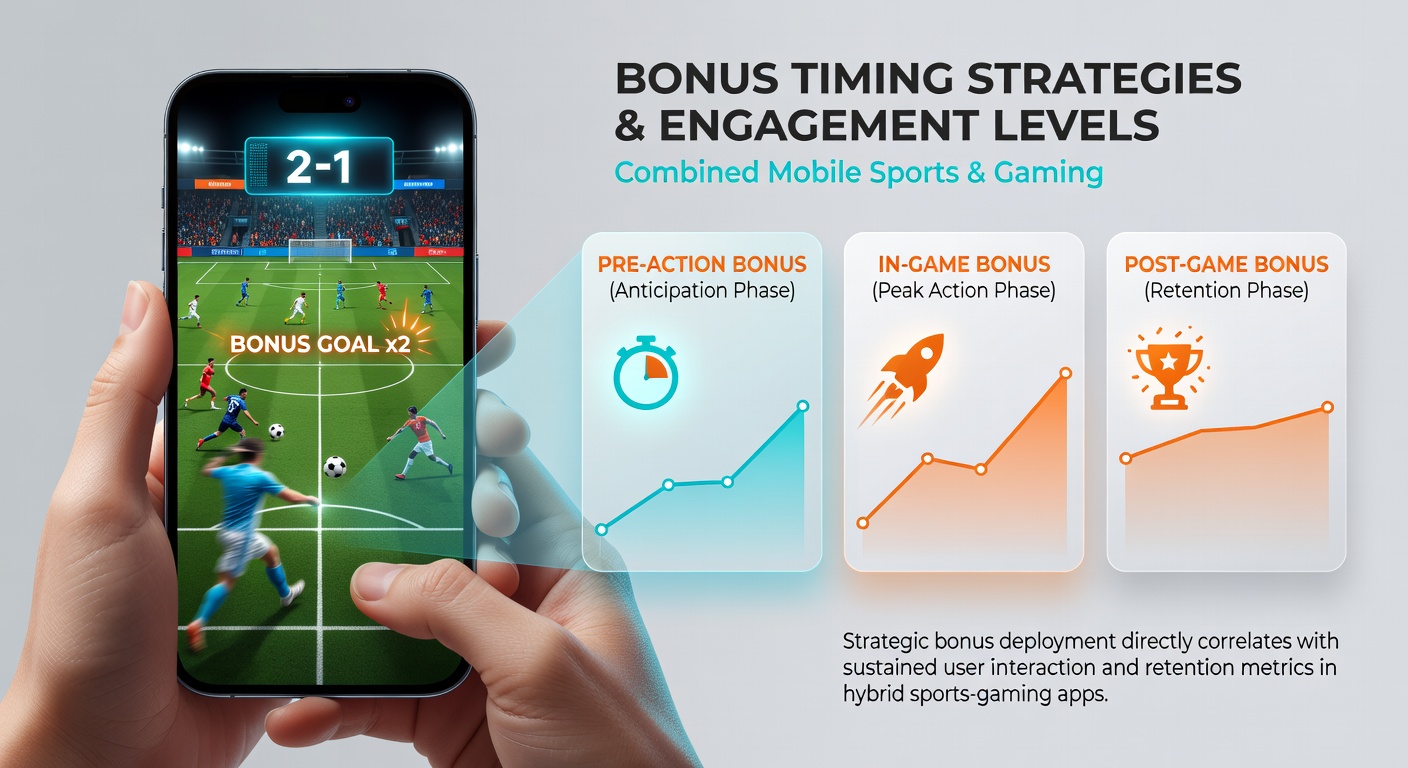 Analytics dashboard displaying engagement spikes after timed bonus releases across sports and casino sections