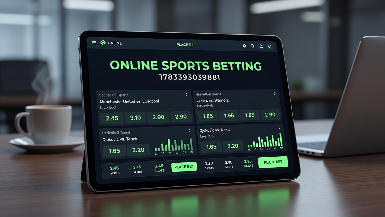 Diverse group of people using mobile devices to place sports bets at a stadium event